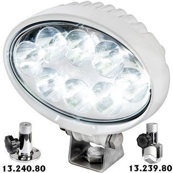 Прожектор LED Osculati HD 8x5 Вт крепление на навигационной дуге 10-30 В IP67 цвет 6000 К 13.321.04 фото