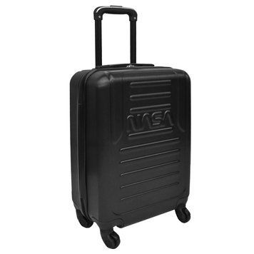 Надійна валіза Semi Line T5800-1 NASA Black жорстка 38л 4 колеса 2.6кг для ручної поклажі DAS303035 фото