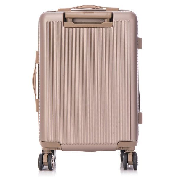 Чемодан Semi Line 20" S Шампань T5666-3 с кодовым замком, 4 колеса, ABS-пластик, ручная кладь до 38 л DAS302650 фото