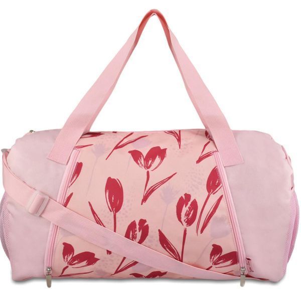 Дорожная сумка Semi Line 45 Pink Print (A3007-2) водоотталкивающая Polyester 600D объем 45 л вес 0.340 кг DAS303092 фото