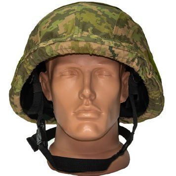 Кавер Kirasa на шолом з козирком Ballistic Helmet KC-HM001 піксель KI604 захисний чохол 1000D розмір S-M KI604 фото
