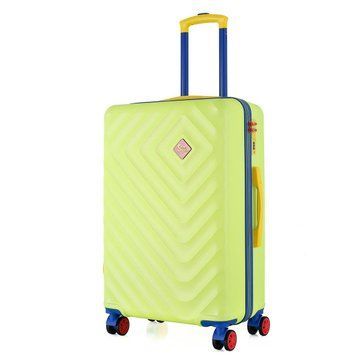 Чемодан Semi Line 24" M Lemon T5803-2 с кодовым замком, 4 колеса, ABS-пластик, объем DAS303190 фото