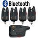 Набор сигнализаторов GLADIATOR BL1518 4+1 Black с пейджером Bluetooth и LED-подсветкой для рыбалки BL15184 фото 5