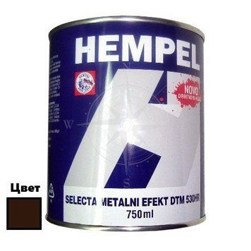 Фарба для суден SELECTA коричневий металик 750 мл Hempel алкідне покриття 524HR-677HR/750 фото