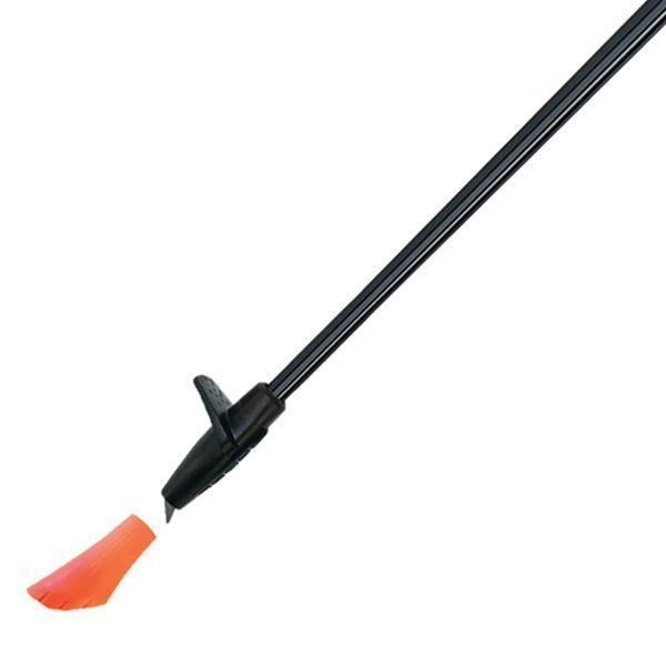 Палки для скандинавської ходьби Gabel X-1.35 Active Knife Black/Orange 105 см карбонові легкі з системою DAS301701 фото