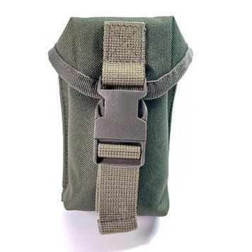 Підсумок для гранати олива LE2007 MOLLE водовідштовхувальна тканина Оксфорд 600D 11х6.5х3.5 см 60 г LE2007 фото