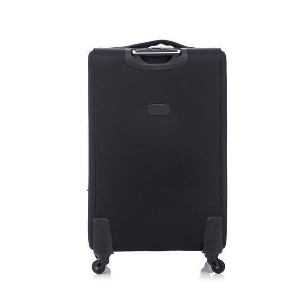 Чемодан Semi Line 28" (L) Черный (T5961-3) мягкий 99 литров 3.8 кг на 4-х колесах с боковой и верхней ручкой DAS303653 фото