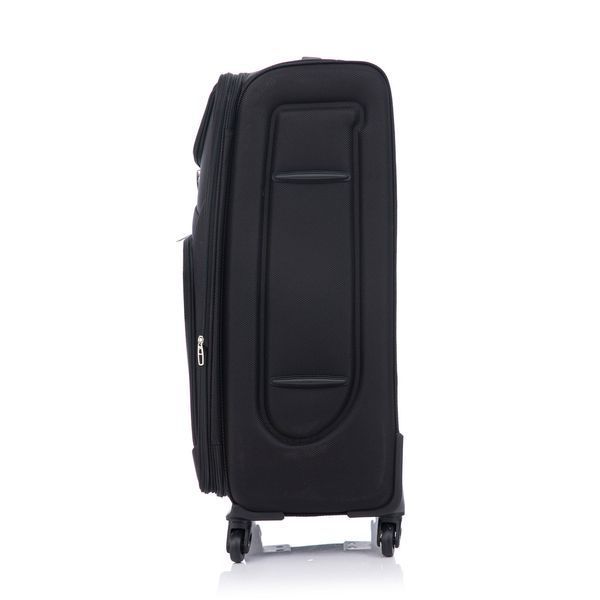 Чемодан Semi Line 28" (L) Черный (T5961-3) мягкий 99 литров 3.8 кг на 4-х колесах с боковой и верхней ручкой DAS303653 фото