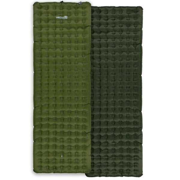 Надувний килимок Wechsel Glacio L 186 x 64 x 8 см TL Olive термоізоляційний 4 сезони R-value 3.7 DAS302768 фото