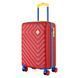 Чемодан Semi Line 20" S Червоний T5802-1 42 л ABS-пластик, кодовий замок, 4 колеса, ручна поклажа, легкий, Польща DAS303186 фото 1