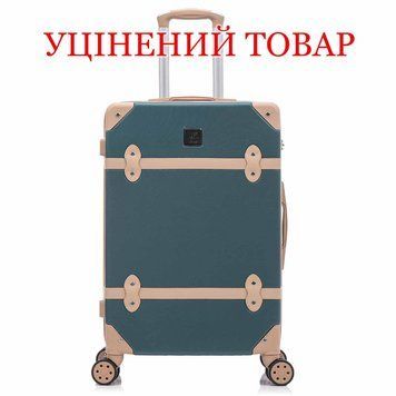 Валіза Semi Line T5838-3 M 24" Green-Navy об'єм 57.5л матеріал ABS-Plastic вага 3.5кг 4 колеса DAS101006 фото