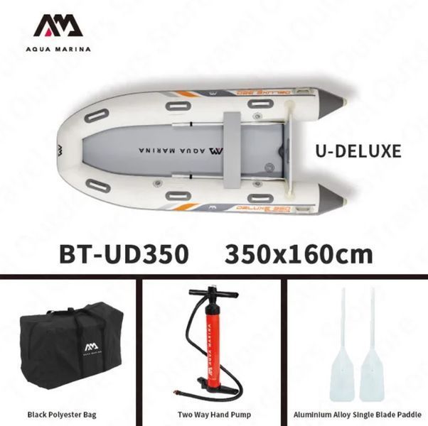 Надувная моторная лодка аэрдек пол 350 см Aqua-Marina BT-UD 350 BT-UD350 фото