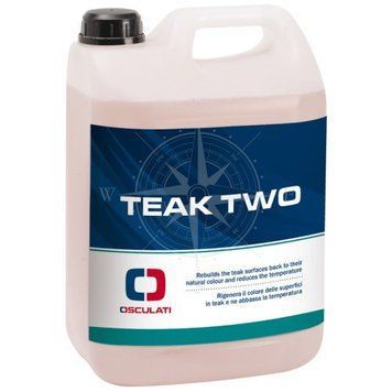 Засіб для відновлення тика Teak Two 5 л Оскулати для човнів і яхт, відновлення кольору, Італія 65.743.01 фото