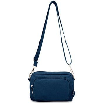 Сумка через плечо Semi Line L2044-2 Blue 1.5 л водоотталкивающее PVC покрытие регулируемый ремень 0.17 кг DAS302213 фото