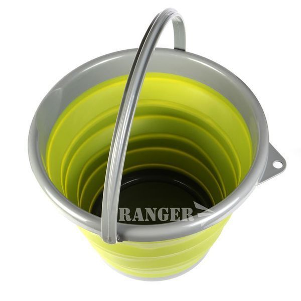 Складное ведро Ranger 10Л силиконовое компактное 10 л 600 г RA8852 фото