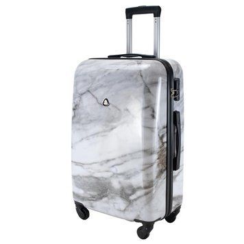 Чемодан Semi Line 24" M Белый Мрамор T5731-2 жесткий поликарбонат/ABS-пластик 63 л кодовый замок 4 DAS303340 фото