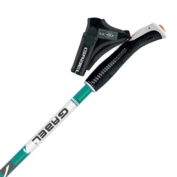 Палки для скандинавской ходьбы Габел Vario S-9.6 Teal алюминиевые 2 секции легкие с быстрой системой DAS301085 фото