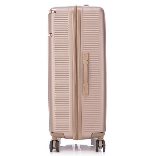 Чемодан Semi Line 28" L Шампань T5666-5 с кодовым замком, 4 колеса, ABS-пластик, 93 л для поездок DAS302652 фото