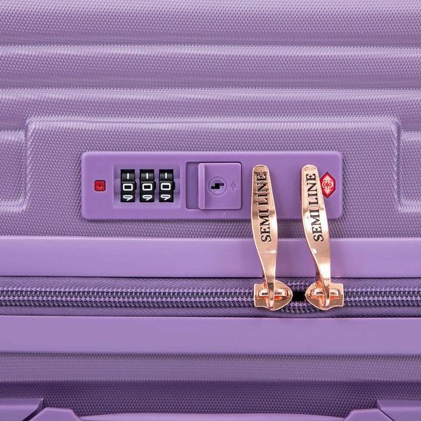 Валіза Semi Line 24" (M) Purple (T5916-3) Discounted DAS101097 фото