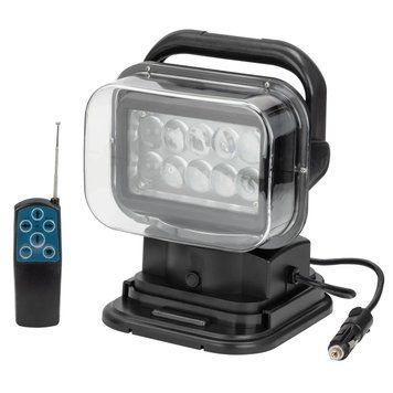 Прожектор LED523 точечный черный 3200lm 50W судовой для лодки и катера LED523 LED523 black фото