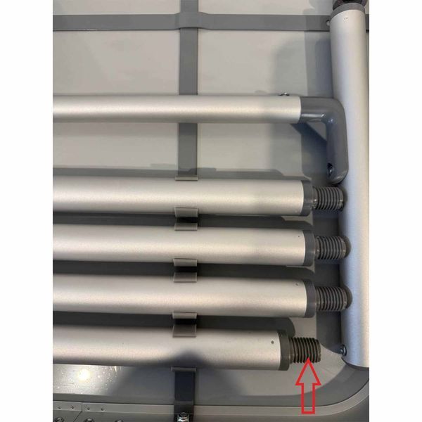 Кемпинговый стол Bo-Camp Premium 60х45 см Grey, грузоподъёмность 30 кг, на 4 человека DAS101030 фото