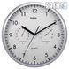 Настенные часы Technoline WT650 White с термометром и гигрометром аналоговые белые кварцевые DAS301219 фото 4