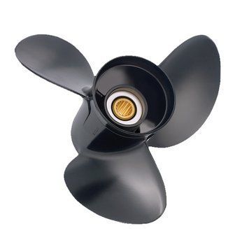 Гребний гвинт для човнового мотора AMITA 13.875&times;21 алюмінієвий Multi-Fit для Yamaha 60-130 к.с. Tohatsu 60-140 к.с. 2086642615 фото