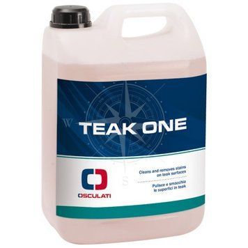 Очисник для тика суднового Teak One 5 літрів Оскулати - видалення забруднень, олії та бруду для човнів 65.742.01 фото