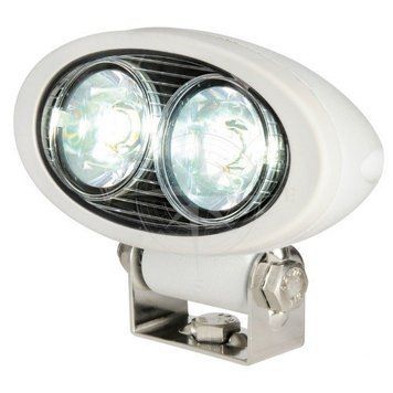 Судновий пошуковий прожектор LED HD 2&times;5 Вт з кріпленням на навігаційній дузі для човнів і катерів IP66 ручний 13.313.00 фото
