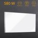 Інфрачервоний обігрівач панельний Тротек TIH 500 S 580W білий для настінного кріплення площа 10 м&sup2; IP54 DAS302837 фото 6