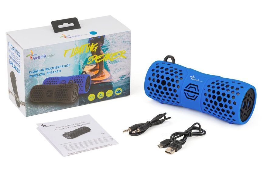 Влагозахищений бумбокс Weekender B30 для суден і катерів Bluetooth колонка IP66 6W синій B30 blue фото