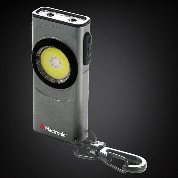 Ліхтар Mactronic Flagger Nano 500 Лм сірий з магнітом та USB Type-C, 9 режимів, IPX4 DAS303254 фото