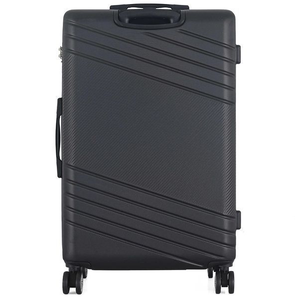 Чемодан Semi Line 28" L Черный T5789-3 - жесткий ABS-пластик 104 л с кодовым замком и 4 вращающимися колесами DAS302976 фото