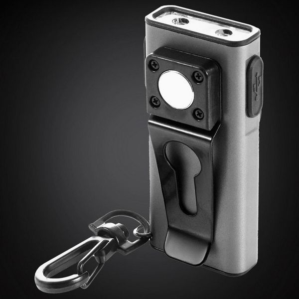 Ліхтар Mactronic Flagger Nano 500 Лм сірий з магнітом та USB Type-C, 9 режимів, IPX4 DAS303254 фото