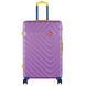 Чемодан Semi Line 28" L Фіолетовий T5804-3 з кодовим замком 100 л з ABS-пластика на 4 колесах для поїздок DAS303194 фото 2