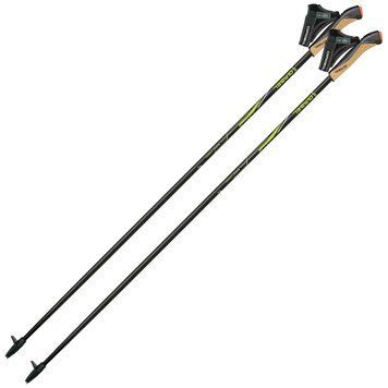 Палки для скандинавської ходьби Gabel FX-75 Snake Carbon 120 см з твердосплавними наконечниками Dual Spike DAS303324 фото