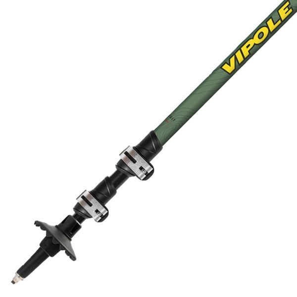 Треккинговые палки Vipole Base Camp Green DLX 3 секции QuickLock TwistLock 135 см вес 235 г DAS303441 фото