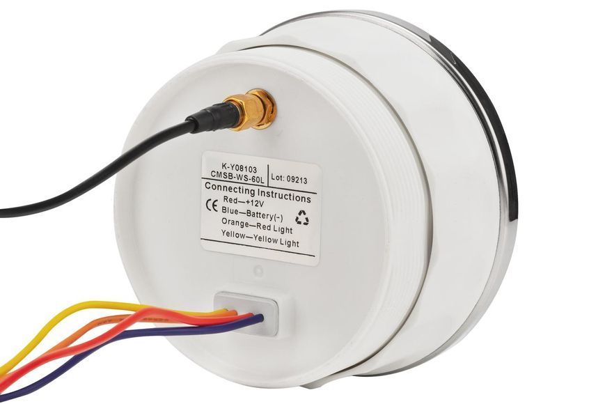 GPS спідометр для суден Wema CMSB-WS-60L 32 канали з зовнішньою антеною білий KY08103 фото