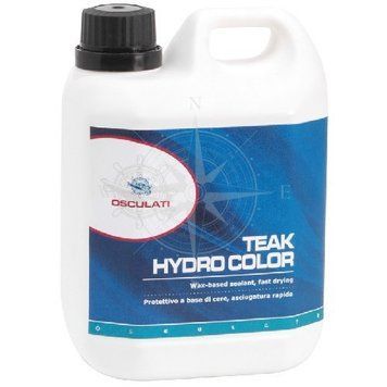 Засіб захисту тика для човнів і катерів Teak Hydro Color 1 літр Оскулати &mdash; натуральний восковий 65.747.00 фото