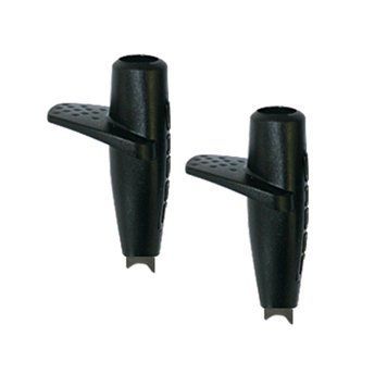Наконечник Gabel Aero+Dual Spikee 05/44+08/16 для скандинавської ходьби та трейлраннінгу чорний 2 шт. DAS303327 фото