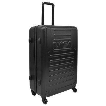 Чемодан Semi Line 24" M NASA Черный T5800-2 жесткий ABS-пластик 64 л 4 колеса кодовый замок DAS303036 фото