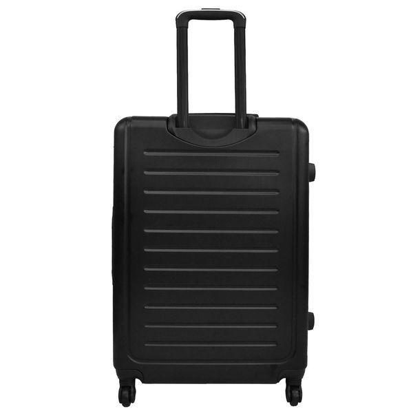 Чемодан Semi Line 24" M NASA Чорний T5800-2 жорсткий ABS-пластик 64 л 4 колеса кодовий замок DAS303036 фото