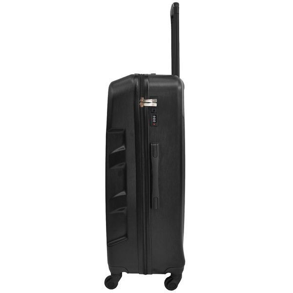 Надійна валіза NASA Black Semi Line 24" (M) T5798-2 з 4 колесами об'єм 58 л вага 3.15 кг DAS303033 фото