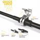 Трекингові палки Vipole Trekker S25 11 телескопічні Alu 7075-T6-F56 для хайкінгу 3 секції 135 см 235 г DAS303452 фото 5