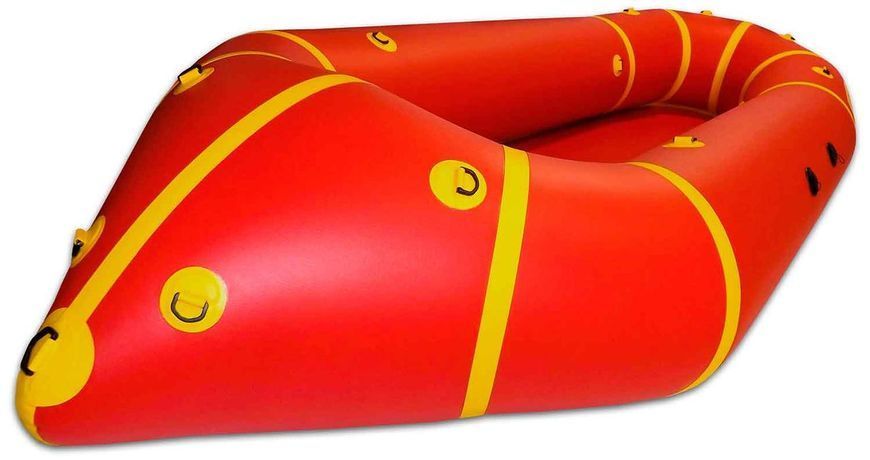 Надувний пакрафт Ладья ЛП-270 Базовий червоний для спокійної води та риболовлі 7.8 кг 1+1 з натяжним дном ЛП-270 Базовый красный фото