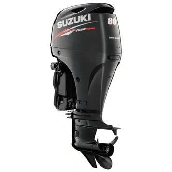 Лодочний мотор Сузукі DF 80TL 80 к.с. 4-тактний з дистанційним керуванням, висота транса 508 мм Suzuki DF80TL фото