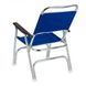 Сиденье судовое в лодку катер и яхту Offshore High Back Deck Chair синее новое для катеров и яхт 75006B фото 2