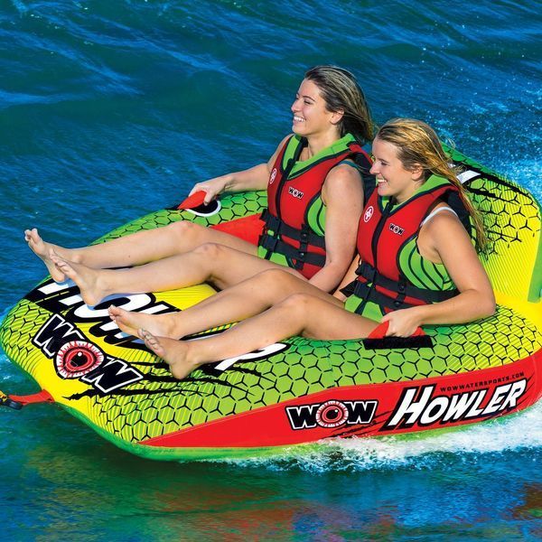 Буксируемый баллон Плюшка для лодки катера гидроцикла 2 местная Howler 2P 20-1030 20-1030 фото