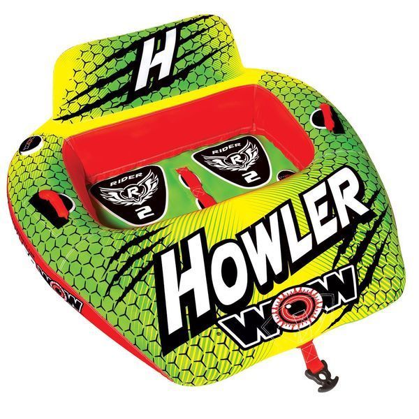 Буксируемый баллон Плюшка для лодки катера гидроцикла 2 местная Howler 2P 20-1030 20-1030 фото