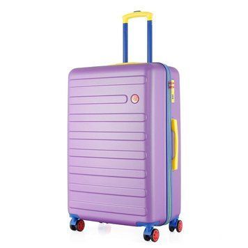 Чемодан легкий Semi Line T5845-3 28 дюймів фіолетовий 97.5 л 4 колеса кодовий замок 3.9 кг DAS303420 фото